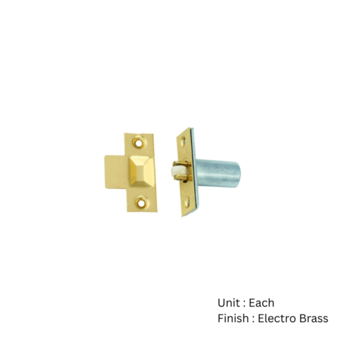Alternative view of Adjustable Roller Catch - Steel Body 39 X 19mm with Two Different Finish Each
