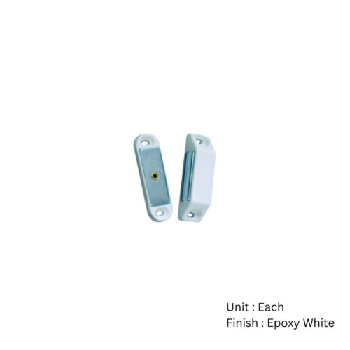 Alternative view of Magnetic Catch - Pack Of 2 White Each