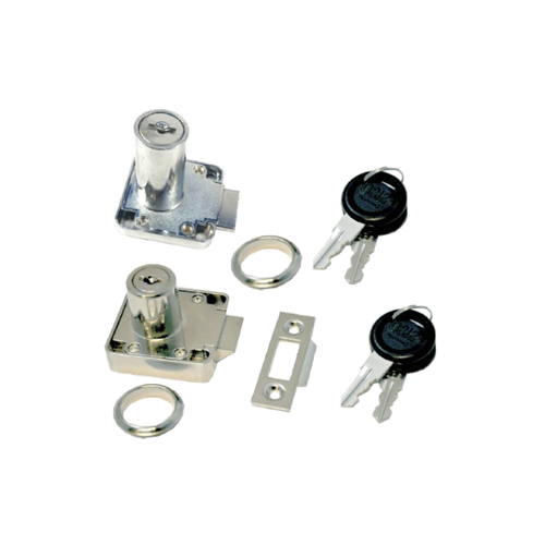 Cylinder Drawer Lock 63mm Brass