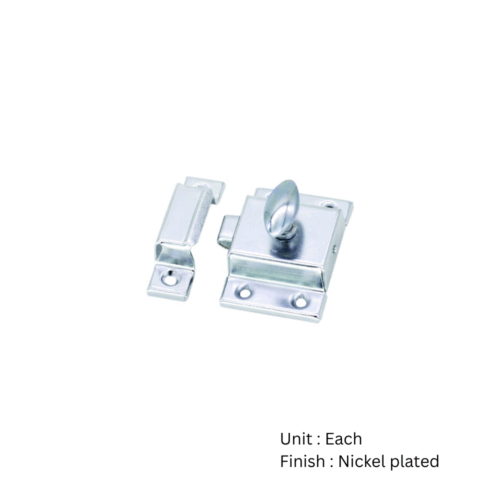 Alternative view of Cupboard Catch 50mm with Two Different Finish Each