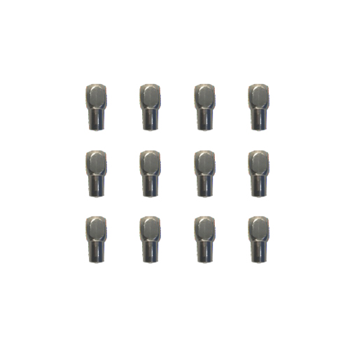 Nickel Plated Shelf Studs Pack of 12