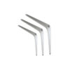 white shelf brackets pack