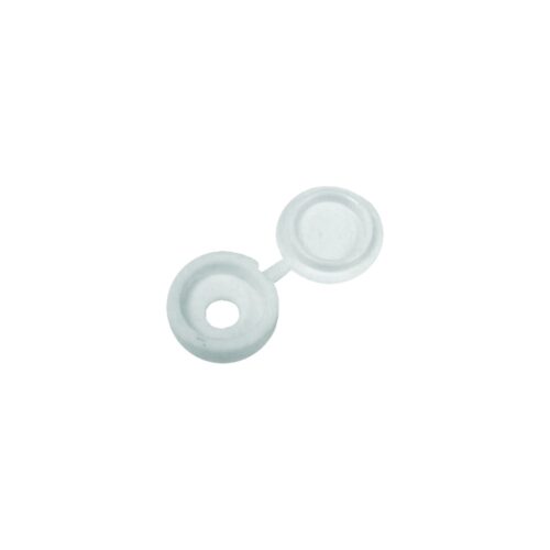 white screw caps pack of 25