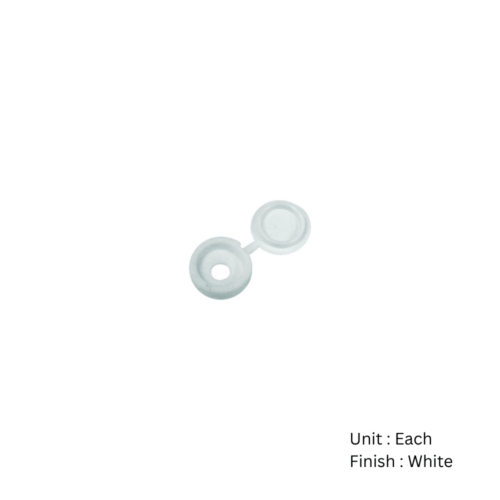 Alternative view of Screw Caps And Cover - Pack Of 25 White Pack