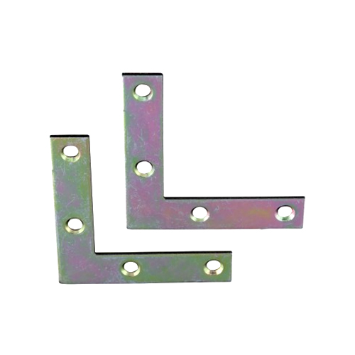 100mm bright zinc corner plates.