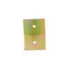 zinc yellow passivated ridge plates