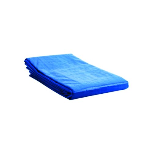 blue tarpaulin sheet