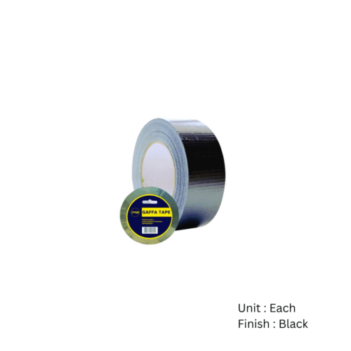 Alternative view of Gaffa Tape Black  50mm X 45m Black Each