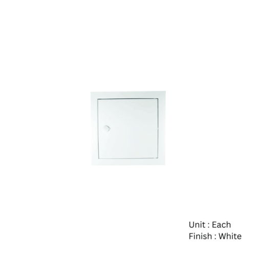 Alternative view of Access Panel 2hr Fire Rated  Metal Lockable 300x300mm White Each