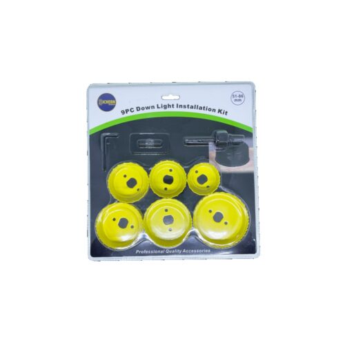 9 pc downlight installation kit