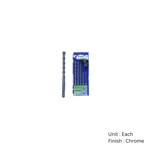 Alternative view of 5pc SDS Drill Bit Set for Masonry | 5–10mm Bits Included