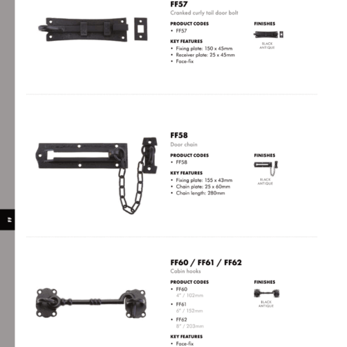 Alternative view of Coat Hook - 1.5"
