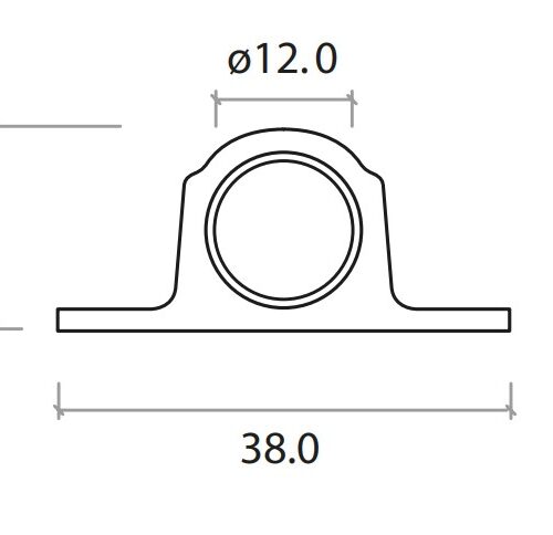 Alternative view of Architectural Barrel Bolt - 450mm x 38mm