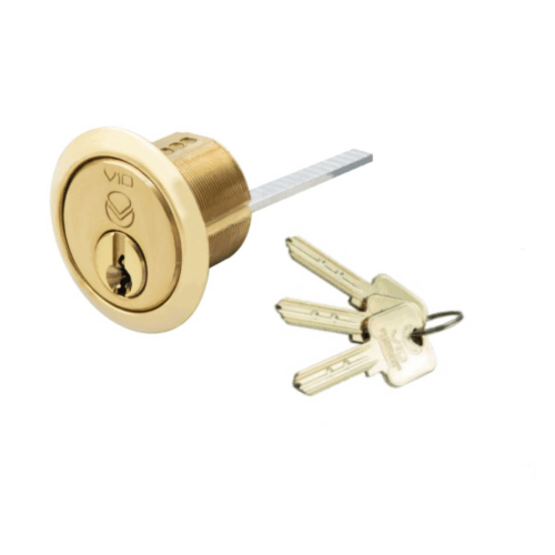Alternative view of V10 Universal Rim Cylinder – Master Keyed (MK1)