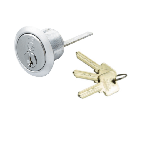 Alternative view of V10 Universal Rim Cylinder – Keyed Alike (KA31)