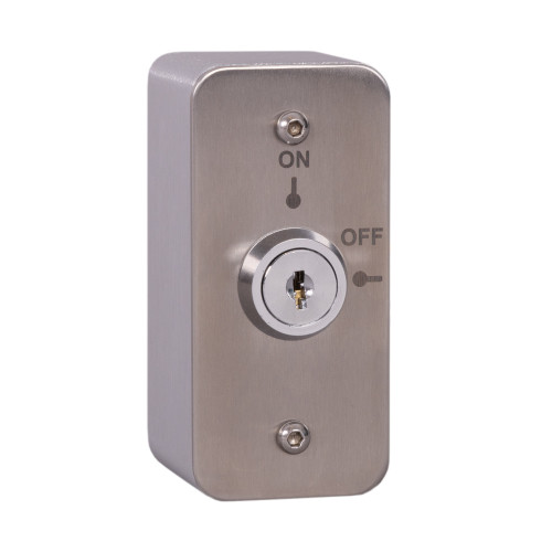 Stainless Architrave On and Off Key Switch