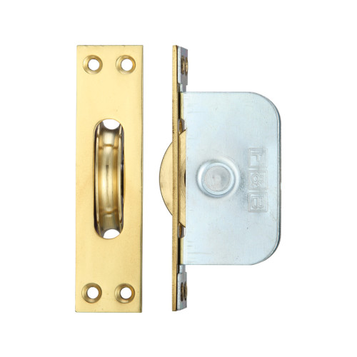 2 1/4 Inch Brass Ball Bearing Pulleys