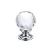 Polished Chrome / White Glass