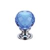 Polished Chrome / Blue Glass