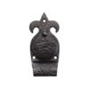 5 inch fleur de lys cylinder