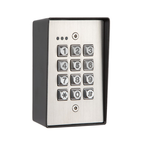 heavy duty stainless steel access keypad