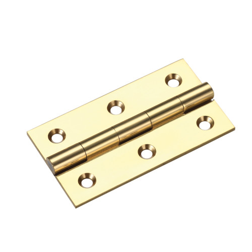 64mm Solid Drawn Brass Butt Hinge