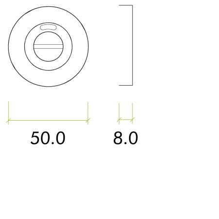 Alternative view of Accessible Turn & Indicator Release - Round Rose