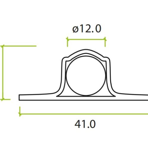 Alternative view of Barrel bolt - 600mm x 40mm