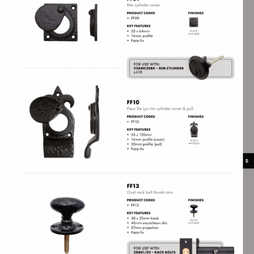 Alternative view of Door Stud - Large - 23mm