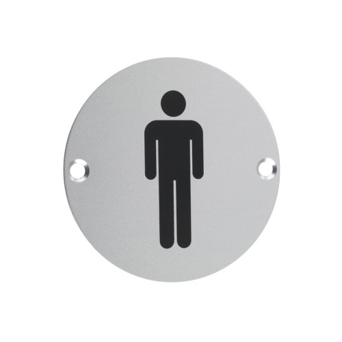 unisex symbol door sign