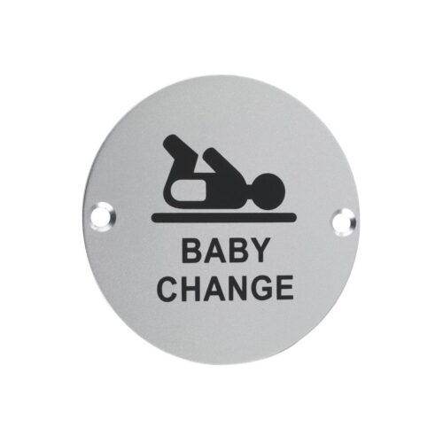 Baby Change Door Sign