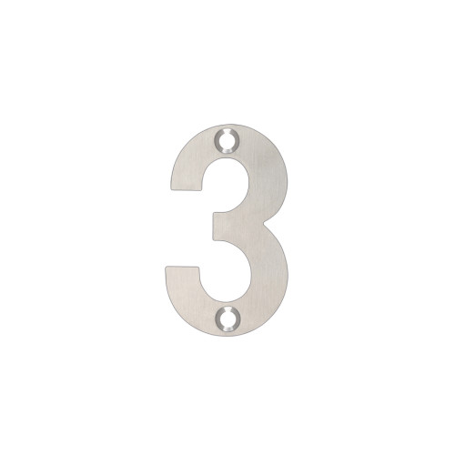 50mm Numeral 3 sign