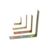 25mm zinc plated corner brace pack