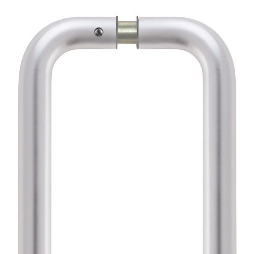 Pair of 19mm D Pull Handles Stainless Steel Complete with Back to Back Fixings