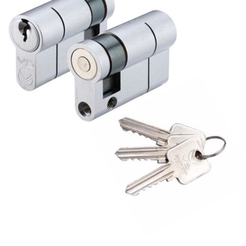 Alternative view of Euro Profile V5 Single Cylinder 40mm – Keyed Alike (KA11) – Fixings Included