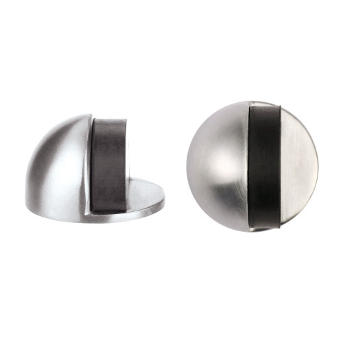 Floor Mounted Oval Door Stop 45mm