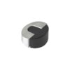 Premium floor mounted sloped door stop 45mm heavy duty for superior door protection