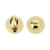Door 5mm Turn & Release Lock on Round Rose – Fixings Included