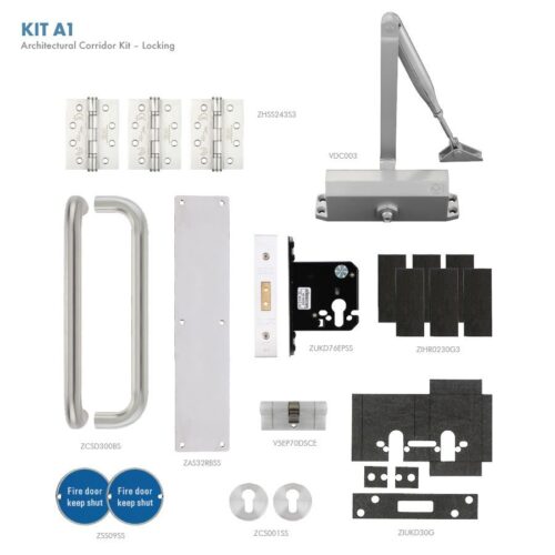 corridor fire door hardware