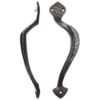 Offcentre Pull Handle 9.5 Inch Right Hand Door Handle Durable Modern Style