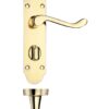 Project Oxford lever on bathroom backplate - 168mm x 42mm