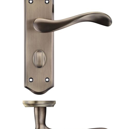 project asti lever on bathroom backplate