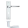 Lyra Lever on Lock Backplate
