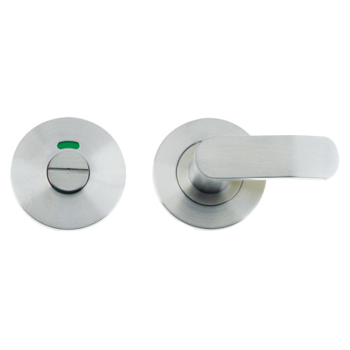 turn and release on round rose fixing
