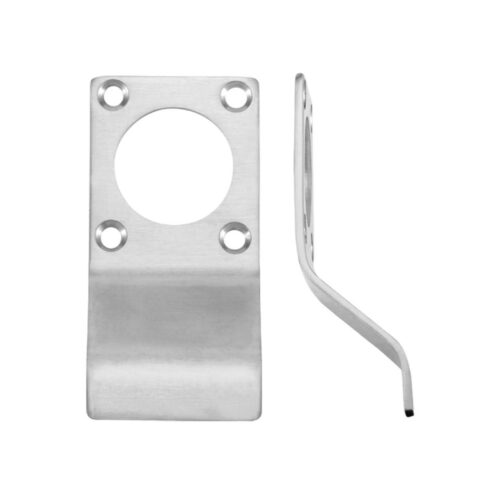 Cylinder Latch Pull Round Profile 88mm x 43mm Door Handle Durable Modern Style