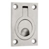 Flush Ring Pull 62 x 44mm Stainless Steel Recessed Door Handle