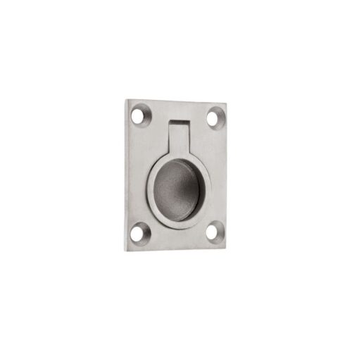 Flush Ring Pull 48 x 38mm Stainless Steel Recessed Door Handle