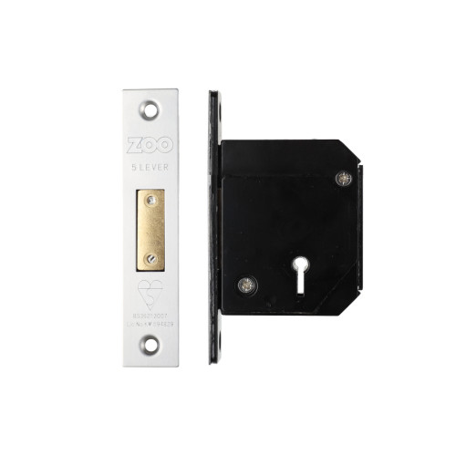 British Standard 5 Lever Deadlock High Security Mortice Lock
