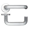 19mm return to door lever on round rose
