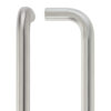 19mm D Pull Handle 225mm Centres Grade 201 Stainless Steel Bolt Through Fixings